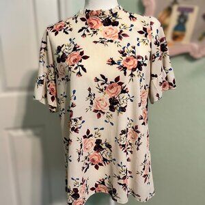Floral Blouse by Orange Creek, Size M